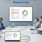 JSAUX 4K DisplayPort to HDMI Cable Adapter 10FT, DP to HDMI Male Video UHD 4K@30Hz/2K@60/1080P@120 Nylon DP to HDTV Uni-Directional Cord for Dell, Projector, Desktop, AMD, NVIDIA, Lenovo, HP, ThinkPad