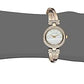 Anne Klein Women's Premium Crystal Accented Bangle Watch and Bracelet Set