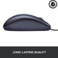 Logitech B100 Wired Mouse for Computer and Laptop, USB Corded Mouse, Right or Left Hand Use - Black