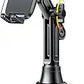 LISEN Upgraded Version Cup Holder Phone Holder 360° Adjustable Long Neck Car Phone Mount Golf Cart Phone Holder, Truck Jeep Accessories for iPhone 17 Air Pro Samsung Google and All 4-7'' Phone