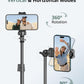 SENSYNE 62" Phone Tripod & Selfie Stick, Extendable Cell Phone Tripod Stand with Wireless Remote and Phone Holder, Compatible with iPhone Android Phone, Camera