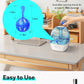 Leemone Humidifier Cleaner 12 Pack, Demineralization Cleaning Ball, Works in All humidifiers and Fish Tanks, Purifies Water, Prevents Hard Water Build-Up, Reduces Scale