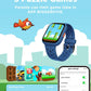 Bigger five kids smartwatch no app needed fitness tracker blue
