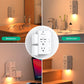 Surge Protector Outlet Extender - with Night Light, 5-Outlet Splitter and 4 USB Ports (2 USB C Charger), Multi Plug Outlet for Home, Dorm Room Essentials