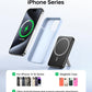 for Magsafe Portable Charger,10000mAh Wireless Magnetic Power Bank with USB C Charging and stand, Travel Essential for Magsafe Battery Pack Compatible with iPhone 17/air/16/15/14/13/12 Series