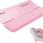Computer Keyboard Wrist Rest Stand for Desktop, Keyboard Holder for Easy Typing with Wrist Pad for Office Desk, Home, School (Pink)