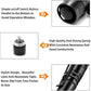 CZS Flashlight, 2 Pack Pen Light, Small Flashlights High Lumens, Battery-Powered LED Flashlight by 2AAA Battery, Waterproof Pocket Flashlights for Work, Emergency (Battery Not Included)