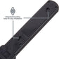 Surge Protector Power Strip, 6-Outlet with 200J Protection, 2ft Extension Cord, Rectangle, Black (2 Pack)
