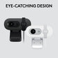 Logitech Brio 101 Full HD 1080p Webcam for Meetings, Streaming, Desktop, Laptop, PC - Built-in Mic, Shutter, Works with Zoom, Microsoft Teams, Nintendo Switch 2’s New GameChat Mode, USB-A,-Black