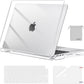 MOSISO Compatible with MacBook Air 13 inch Case 2026 2025 2024 2023 2022 M4 A3240 M3 A3113 M2 A2681,Plastic Hard Shell&Keyboard Cover&Screen Film&Pouch for MacBook Air 13.6 inch Case, Crystal Clear