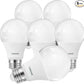 Linkind A19 LED Light Bulb, 60W Equivalent, 2700K Soft White Light Bulbs, 800 Lumens 8.5W Non-Dimmable LED Bulbs, E26 Standard Base, Energy Efficient for Bedroom Home Office, 6 Packs