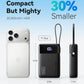INIU 45W Portable Charger, Smallest 20000mAh Power Bank with Build in USB-C Cable, Fast Charging USB C in&Out Battery Pack, Travel Phone Charger for iPhone 17 16 15 Air Samsung S25 S24 Google iPad etc