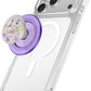 PopSockets Phone Grip with Expanding Kickstand, Adhesive Grip, Cute PopSockets - Purple Fields