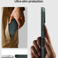 Spigen for iPhone 17 Case, Thin Fit MagFit [TPU Covered Camera Control] [Compatible with MagSafe] - Abyss Green
