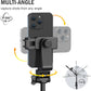 64” Tripod for Cell Phone & Camera, Phone Tripod with Remote and Phone Holder, Sturdy & Stable Height Adjustable Multi-Angle Shot Selfie Stick Tripod for Video Recording