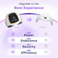 Gugusure UV LED Nail Lamp, Upgrade 180W Nail Dryer for Gel Polish with LCD Display, Auto Sensor and 4 Timer Settings, Professional Curing Lamp Light with 42 Beads for Salon and Home