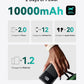 INIU Portable Charger, Slimmest Fast Charging 10000mAh USB C in/Out Power Bank, 22.5W PD3.0 QC4+ Battery Pack, Portable Phone Charger for iPhone 16 15 14 13 12 Pro Samsung S22 S21 Google AirPods iPad
