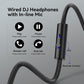 OneOdio Wired Over Ear Headphones Hi-Res Studio Monitor & Mixing DJ Stereo Headsets with 50mm Drivers and 1/4 to 3.5mm Jack for AMP Computer Recording Podcast Keyboard Guitar Laptop - Black