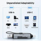 acer SD Card Reader USB C, Dual Slots USB 3.0 Type C to Micro SD Card Adapter, Memory Card Reader for MicroSD, SDHC, SDXC, Compatible with Laptop, PC, iPhone16/15, MacBook Pro/Air, iPad Pro, Android