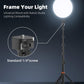 66" Phone Tripod, Tripod for iPhone with Remote & Ultimate Phone Mount, Extendable Selfie Stick Cell Phone Tripod Stand for Video Recording, Compatible for iPhone/Android/Camera, Light Stand