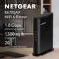 NETGEAR 4-Stream WiFi 6 Router (R6700AX) – Router Only, AX1800 Wireless Speed (Up to 1.8 Gbps), Covers up to 1,500 sq. ft., 20 Devices – Free Expert Help, Dual-Band