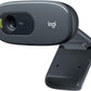 Logitech C270 HD Webcam, 720p, Widescreen HD Video Calling, Light Correction, Noise-Reducing Mic, Works with Zoom, Nintendo Switch 2’s New GameChat Mode, PC/Mac/Laptop/MacBook/Tablet - Black
