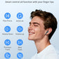 Wireless Earbuds, Bluetooth 5.4 Headphones with 50H Playback, Deep Bass Stereo Ear Buds Clear Calls with LED Power Display, IPX7 Waterproof, in-Ear Earphones with Mic for Phone/Android/iPad, Black