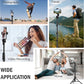 64” Tripod for Cell Phone & Camera, Phone Tripod with Remote and Phone Holder, Sturdy & Stable Height Adjustable Multi-Angle Shot Selfie Stick Tripod