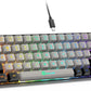 65% Gaming Keyboard, Wired Backlit Mini Keyboard, Ultra-Compact Anti-Ghosting No-Conflict 68 Keys Membrane Gaming Wired Keyboard