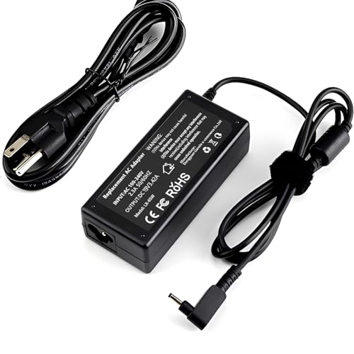 65W 19V 3.42A Laptop Charger Compatible with Acer Chromebook 11 R11 13 14 15 CB3-532 CB3-111 CB3-131 CB3-431 CB5-571 CB5-132T C738T C740 N15Q8 N16P1
