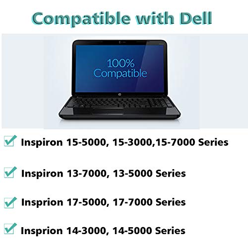65W AC Charger for Dell Inspiron 15-7000 15-5000 15-3000 17-7000 17-5000 17-3000 13-7000 11-3000 2