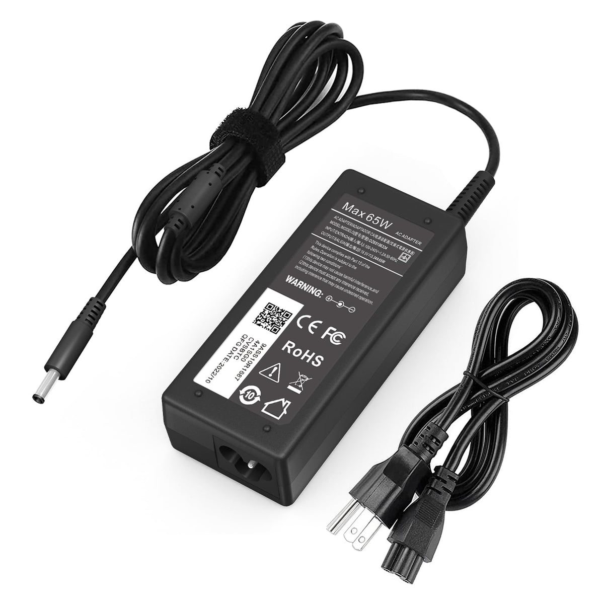 65W Charger for Dell Laptop Charger, AC Adapter for Dell Inspiron 15 3000 5000 Series 15-3552 3558 3565 3567 5551 5552 5555 5558 5559 Laptop