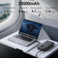 65W Power Bank, 25000mAh Travel Essential USB C Laptop Portable Charger, 100W Total Fast Charging Battery Pack