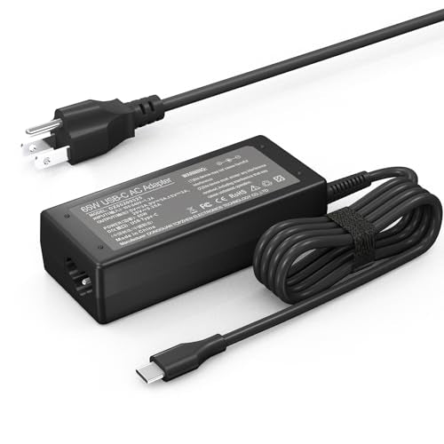 65W USB C Laptop Charger Compatible with HP chromebook/Compatible with Lenovo/Compatible with Dell/Compatible with Acer