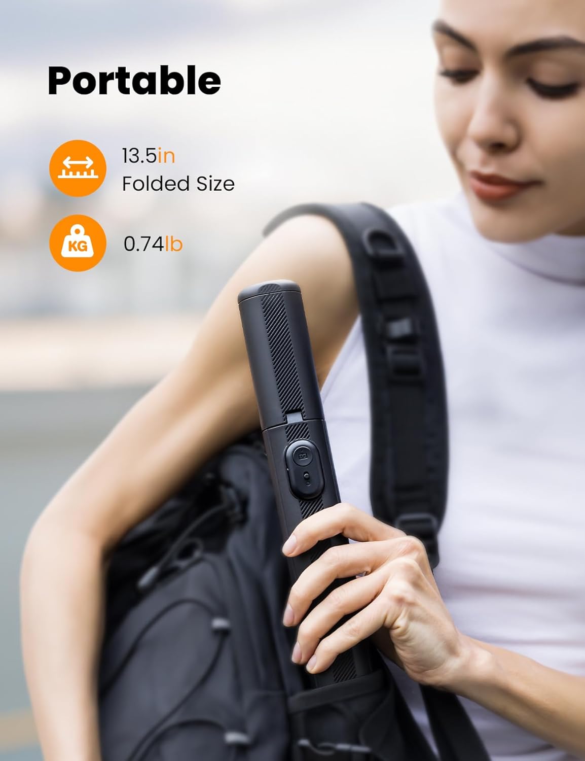 71" Phone Tripod, NT79 Extendable Selfie Stick with 1/4" Camera Mount for Cell Phone&Camera, Phone Tripod Stand Holder with Remote