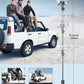 71" Phone Tripod & Selfie Stick, All in One Extendable Cell Phone Tripod with Wireless Remote, Tripods Stand for iPhone & Travel Selfie Stick 360°