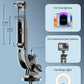 71" Phone Tripod & Selfie Stick, All in One Extendable Cell Phone Tripod with Wireless Remote, Tripods Stand for iPhone & Travel Selfie Stick 360°