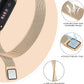 Vanjua for Fitbit Inspire 3 Bands Women Men, Stainless Steel Metal Mesh Loop Adjustable Magnetic Wristband Replacement Straps Compatible with Fitbit Inspire 3 Fitness Tracker