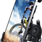 Lamicall Bike Phone Holder, Motorcycle Mount - Motorcycle Phone Holder, Handlebar Cell Phone Clamp, Scooter Phone Clip for iPhone Air 17 Pro Max, 16 15 Pro Max Plus, S20, More 4.7 to 6.8" Smartphones