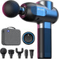 BOB AND BRAD C2 Massage Gun, FSA Eligible & HSA Approved Deep Tissue Percussion Massager Gun, Muscle Massager with 5 Speeds and 5 Heads, Electric Back Massagers for Professional Athletes Home Gym