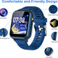 Phyulls Smart Watch for Kids with 39 Games Alarm Clock, Touchscreen, Calendaring Camera Music Player Time Display Video & Audio Recording, Toys for 3-12 Years Old Boys
