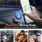 Temdan Compatible with iPhone 14 Case/iPhone 13 Case,[Built-in Invisible Kickstand][Compatible with MagSafe][Military Grade Shockproof] Slim Translucent Matte Phone Case for iPhone 14/13 6.1"