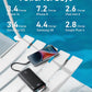 charmast 20000mAh Portable Charger with Built in Cables, 22.5W Travel Power Bank Fast Charging, USB C Cell Phone Battery Pack for iPhone 16/15/14/13/12/11 Series, iPad, Samsung, Android, Tablet