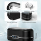 Ultrasonic Jewelry Cleaner, 48KHz Jewelry Ultrasonic Cleaner Machine for All Jewelry, Glasses, Rings, Retainers, Watch Strap, Dentures, 304 Stainless Steel 12oz Cleaning Pod - Black