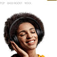 Picun B8 Bluetooth Headphones, 120H Playtime Headphone Wireless Bluetooth with 3 EQ Modes, Low Latency, Hands-Free Calls, Over Ear Headphones for Travel Home Office Cellphone PC Black