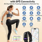 Smart Watch Health Fitness Tracker with 24/7 Heart Rate, Blood Oxygen Blood Pressure Sleep Monitor, 115 Sports Modes, Step Calorie Counter Pedometer IP68 Waterproof for Android and iPhone Women Men