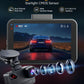 4K+4K Dash Cam Front and Rear, Free 128GB Card Included, 5.8GHz WiFi Dash Camera for Cars, Built-in GPS, G-Sensor, 170°Wide Angle, 3" IPS Screen, 24H Parking Mode, Support 512GB Max