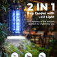 YISSVIC Bug Zapper Outdoor Indoor Waterproof Electric Mosquito Lamp Fly Zapper Killer Effective 4200V Plug in for Home Patio Office Courtyard