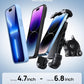 Lamicall Bike Phone Holder, Motorcycle Mount - Motorcycle Phone Holder, Handlebar Cell Phone Clamp, Scooter Phone Clip for iPhone Air 17 Pro Max, 16 15 Pro Max Plus, S20, More 4.7 to 6.8" Smartphones
