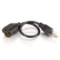C2G 1FT Premium Universal Extension Cord - Power Extension Cord for TV, Computer, Monitor, Appliance & More (03137)